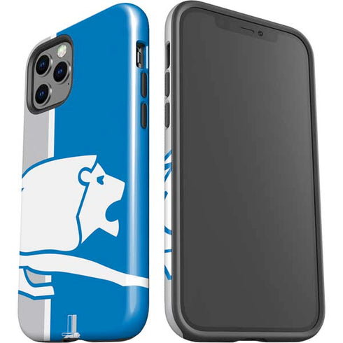 NFL Detroit Lions Retro Logo iPhone 12 Pro Max Impact Case
