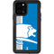 NFL Detroit Lions Retro Logo iPhone 12 Pro Waterproof Case