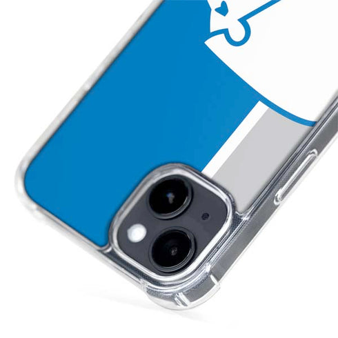 NFL Detroit Lions Retro Logo iPhone 15 Plus MagSafe Case