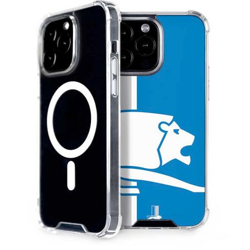 NFL Detroit Lions Retro Logo iPhone 15 Pro Max MagSafe Case