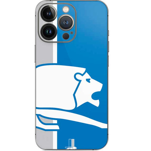 NFL Detroit Lions Retro Logo iPhone 15 Pro Skin