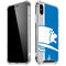 NFL Detroit Lions Retro Logo iPhone XS Max Clear Case
