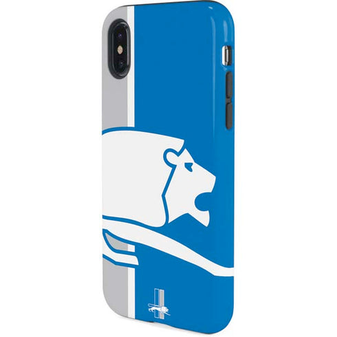 NFL Detroit Lions Retro Logo iPhone XS Pro Case