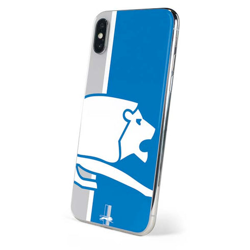 NFL Detroit Lions Retro Logo iPhone XS Skin