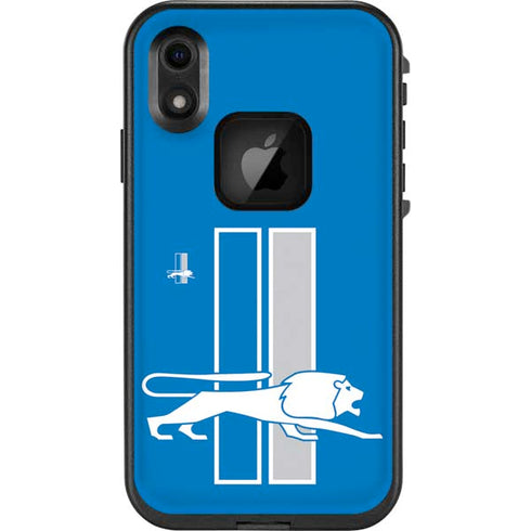 NFL Detroit Lions Retro Logo LifeProof Fre iPhone Skin