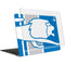 NFL Detroit Lions Retro Logo MacBook Air 13in (2020) Case plus Skin