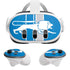 NFL Detroit Lions Retro Logo Meta Quest 3 Skin