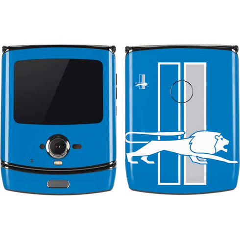 NFL Detroit Lions Retro Logo Motorola RAZR Skin