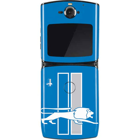 NFL Detroit Lions Retro Logo Motorola RAZR Skin