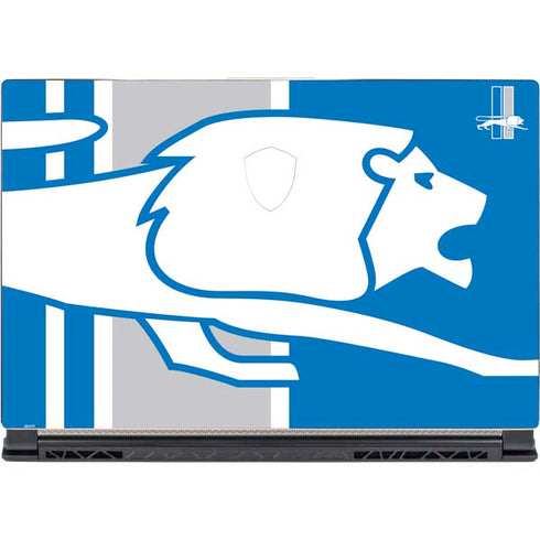 NFL Detroit Lions Retro Logo MSI GS65 Stealth Laptop Skin