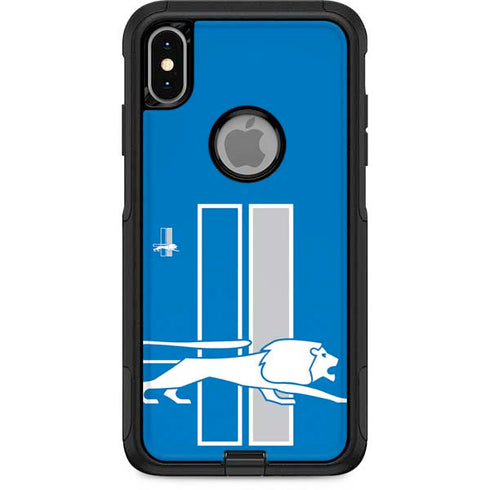 NFL Detroit Lions Retro Logo Otterbox Commuter iPhone Skin