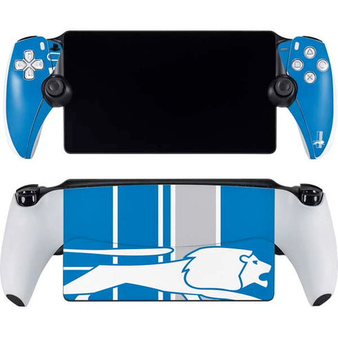 NFL Detroit Lions Retro Logo PlayStation Portal Remote Player Skin