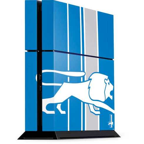 NFL Detroit Lions Retro Logo PS4 Console Skin