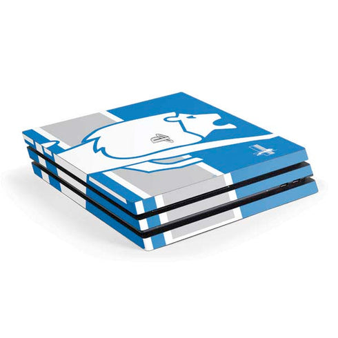 NFL Detroit Lions Retro Logo PS4 Pro Console Skin