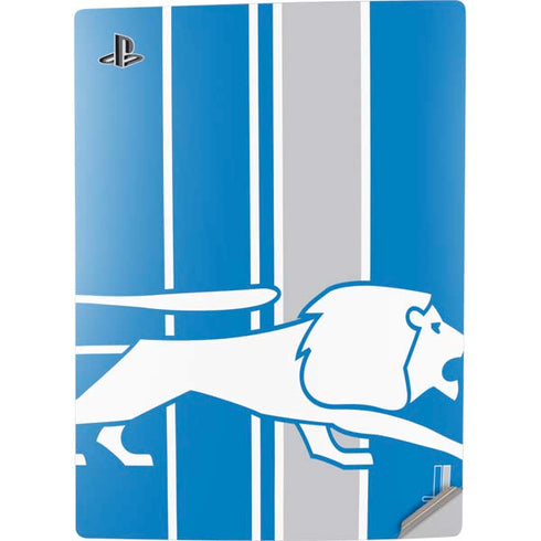 NFL Detroit Lions Retro Logo PS5 Digital Edition Console Skin