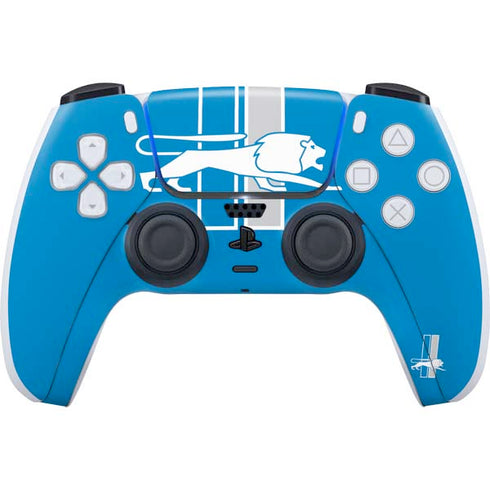 NFL Detroit Lions Retro Logo PS5 Controller Skin