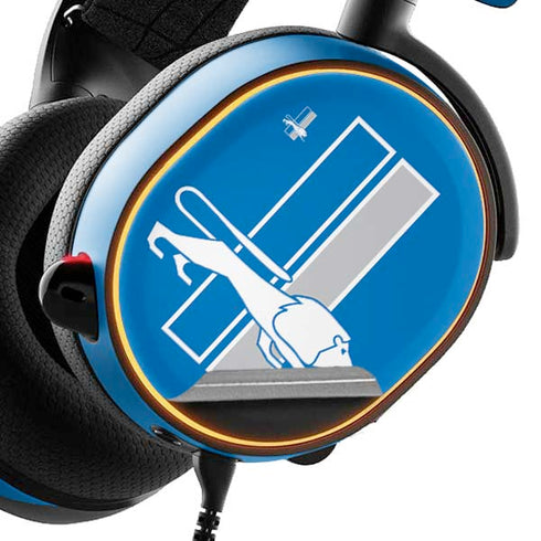 NFL Detroit Lions Retro Logo SteelSeries Arctis 5 Skin