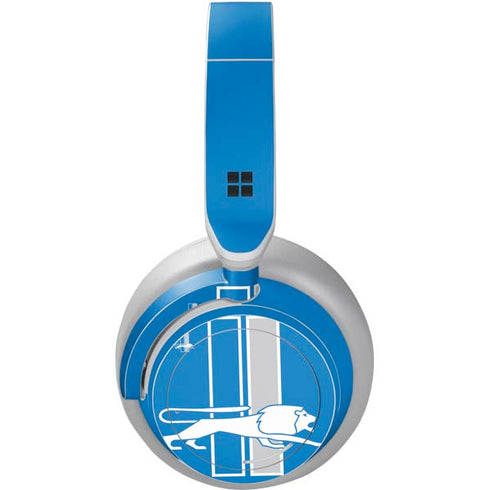 NFL Detroit Lions Retro Logo Surface Headphones Skin