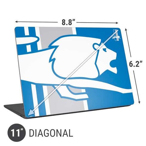 NFL Detroit Lions Retro Logo Universal Laptop 11in (8.8 x 6.2in) Skin
