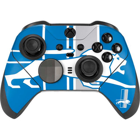 NFL Detroit Lions Retro Logo Xbox Elite Wireless Controller Series 2 Skin