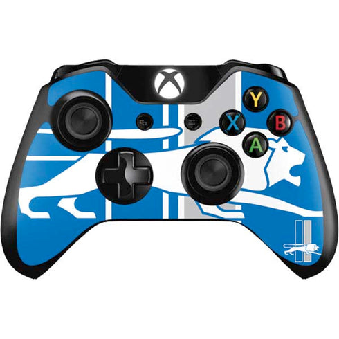 NFL Detroit Lions Retro Logo Xbox One Controller Skin