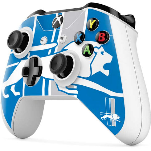 NFL Detroit Lions Retro Logo Xbox One S Controller Skin