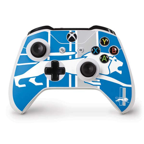 NFL Detroit Lions Retro Logo Xbox One S Controller Skin