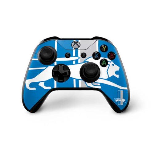 NFL Detroit Lions Retro Logo Xbox One X Controller Skin