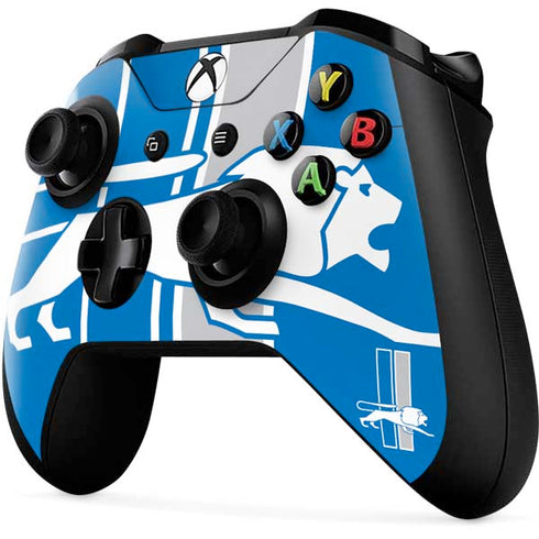 NFL Detroit Lions Retro Logo Xbox One X Controller Skin