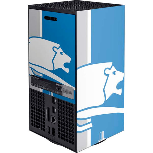 NFL Detroit Lions Retro Logo Xbox Series X Console Skin