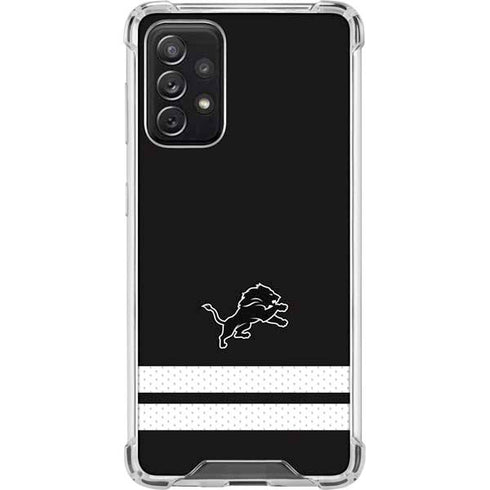 NFL Detroit Lions Shutout Galaxy A72 5G Clear Case