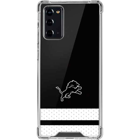 NFL Detroit Lions Shutout Galaxy Note20 5G Clear Case