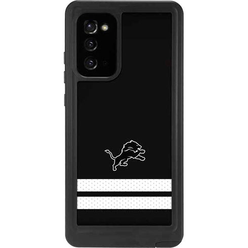 NFL Detroit Lions Shutout Galaxy Note20 5G Waterproof Case