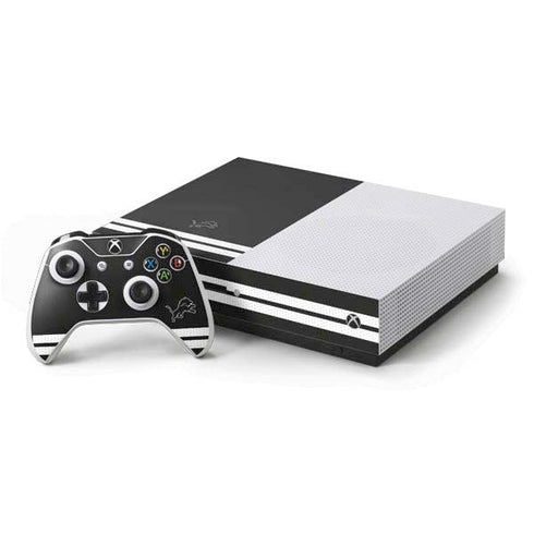 NFL Detroit Lions Shutout Xbox One S Console and Controller Bundle Skin