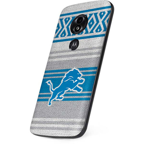 NFL Detroit Lions Trailblazer Moto E5 Play Skin
