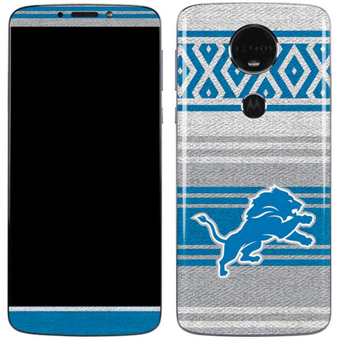 NFL Detroit Lions Trailblazer Moto E5 Plus Skin