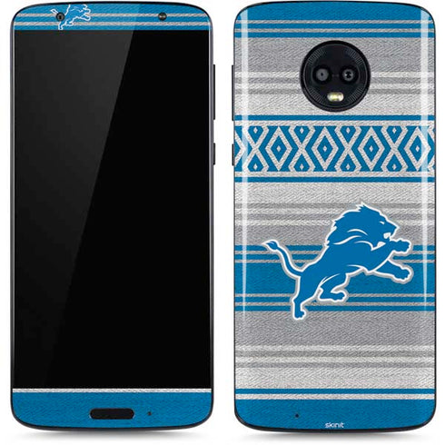 NFL Detroit Lions Trailblazer Moto G6 Skin