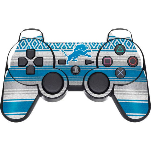 NFL Detroit Lions Trailblazer PS3 Dual Shock wireless controller Skin