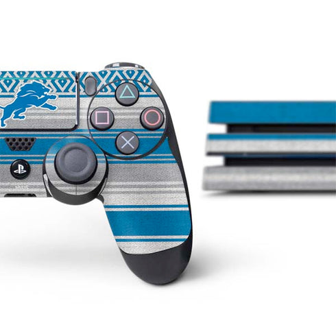 NFL Detroit Lions Trailblazer PS4 Pro Bundle Skin