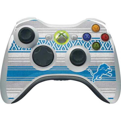 NFL Detroit Lions Trailblazer Xbox 360 Wireless Controller Skin