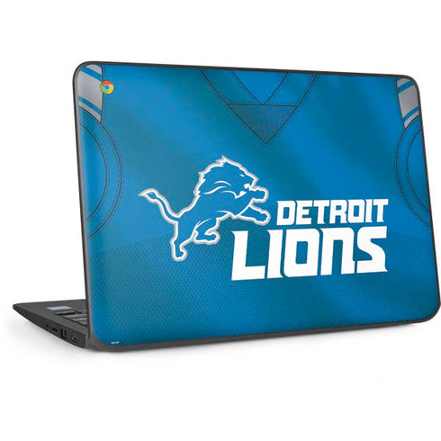 NFL Detroit Lions Team Jersey HP Chromebook Skin
