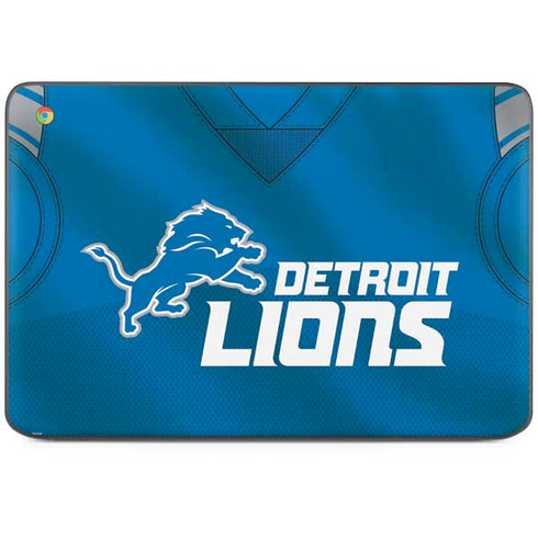 NFL Detroit Lions Team Jersey HP Chromebook Skin