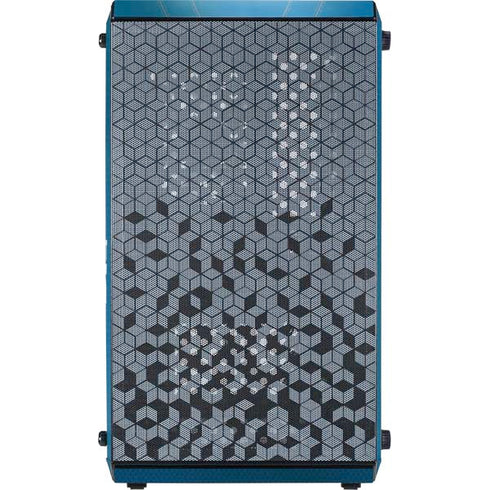 NFL Detroit Lions Team Jersey Cooler Master MasterBox Q300L Mini Tower Skin