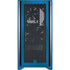 NFL Detroit Lions Team Jersey Corsair 4000D Tempered Glass Mid-Tower ATX Case Skin