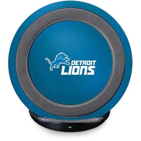 NFL Detroit Lions Team Jersey Fast Charge Wireless Charging Stand Skin