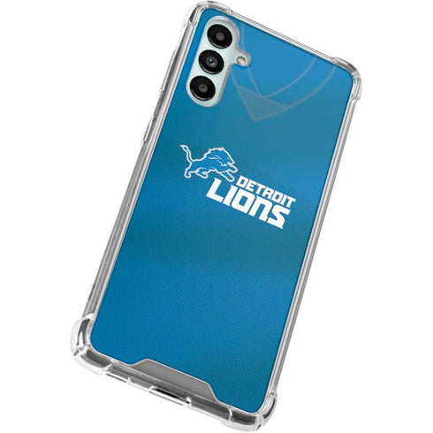 NFL Detroit Lions Team Jersey Galaxy A15 5G Clear Case