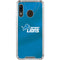 NFL Detroit Lions Team Jersey Galaxy A30 Clear Case