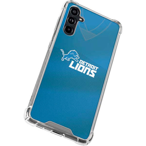 NFL Detroit Lions Team Jersey Galaxy A54 5G Clear Case