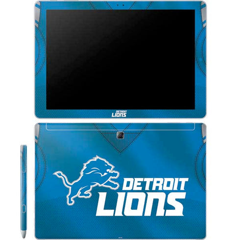 NFL Detroit Lions Team Jersey Galaxy Book 12in Skin