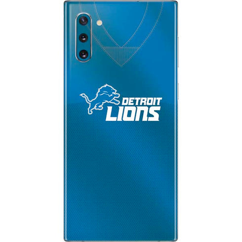 NFL Detroit Lions Team Jersey Galaxy Note 10 Skin